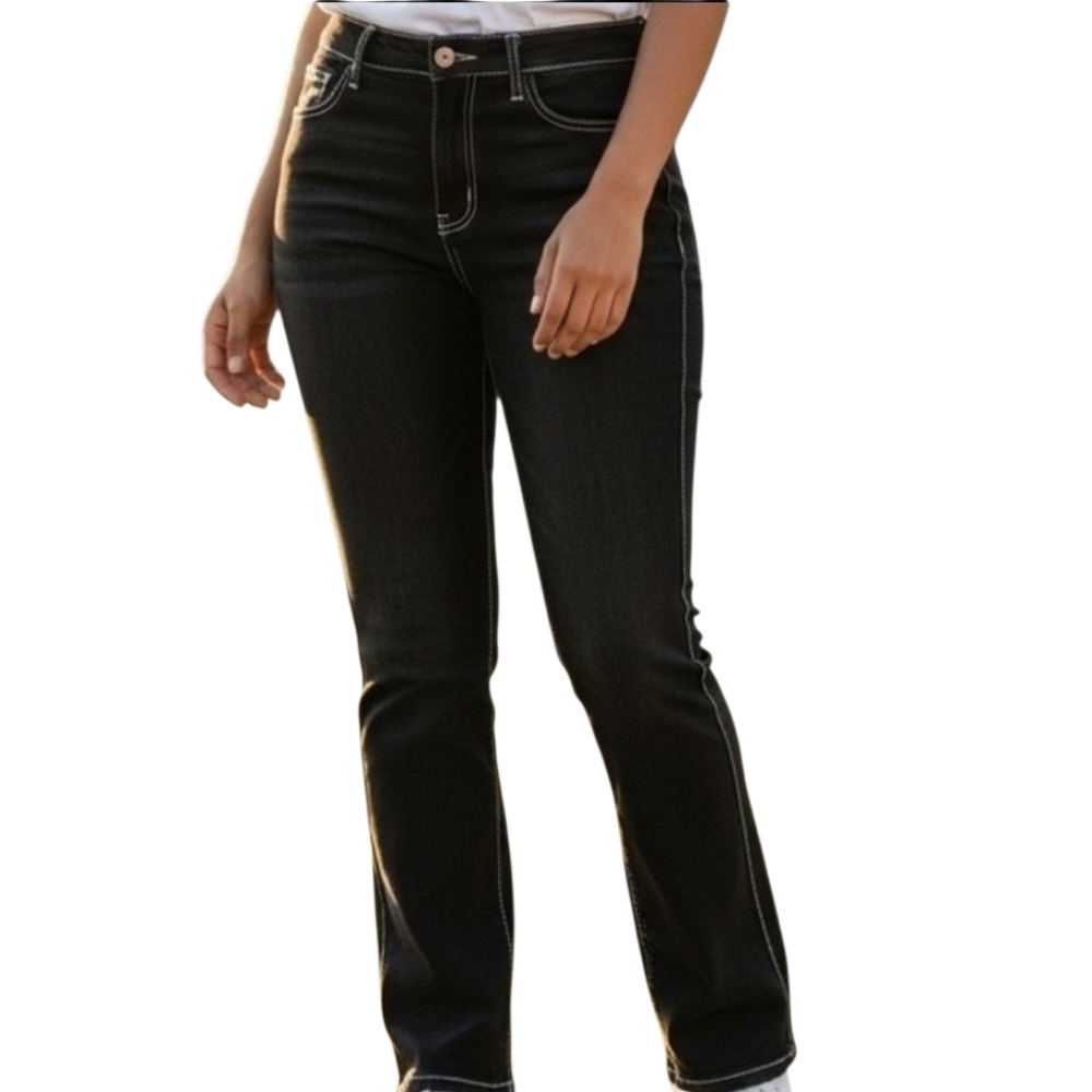 Ina Black Flare Women's Jeans